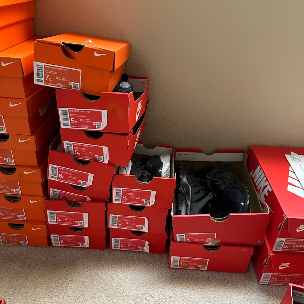 Kid Nike shoes all new in a box!
